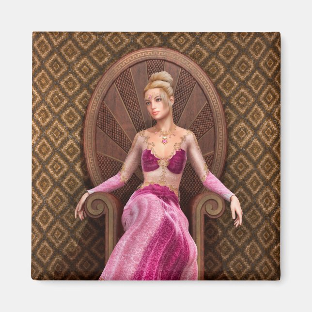 Íman Princesa de Conto de Fadas (Frente)