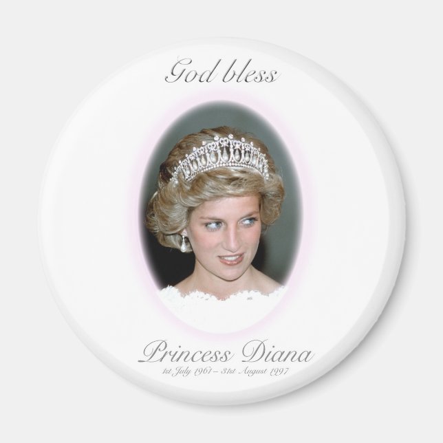 Íman Princesa deus abençoe Diana (Frente)