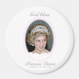 Íman Princesa deus abençoe Diana - Lembrança