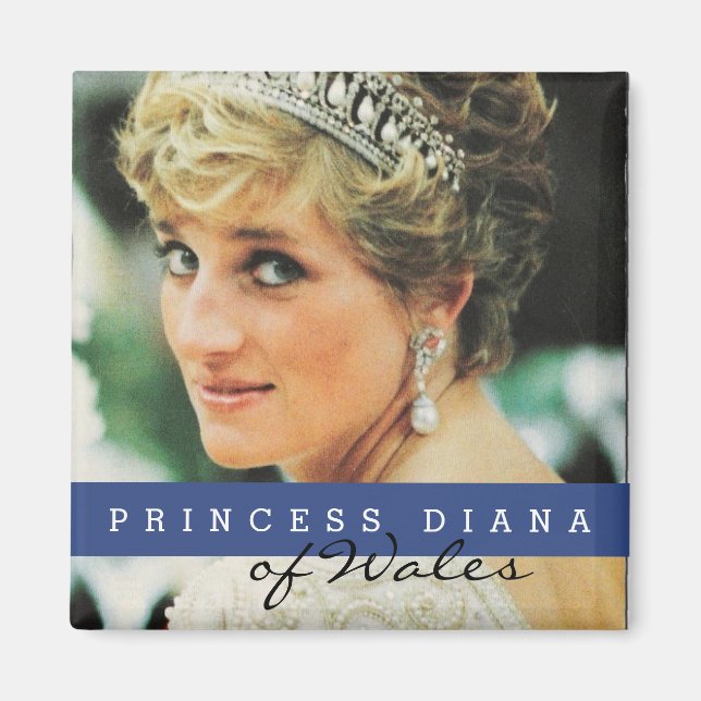 Íman Princesa Diana of Wales (Frente)