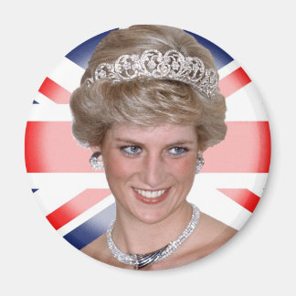 Íman Princesa Diana Union Jack