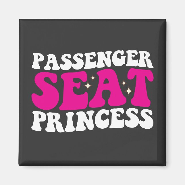 Íman Princesa do Banco de Passageiro Menina Carro Groov (Frente)
