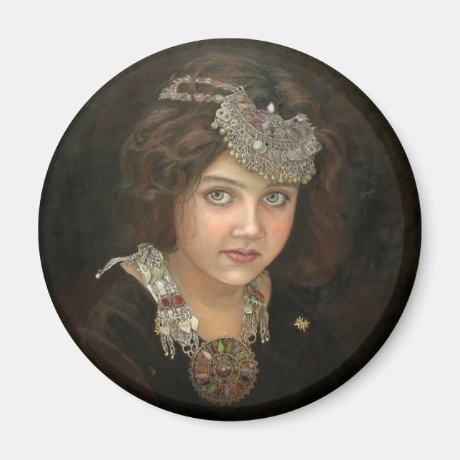 Íman Princesa do Magrete Oriental (Frente)