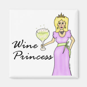 Íman Princesa do vinho (nenhum dizer) ímã