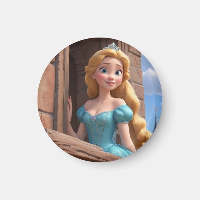 Íman Princesa em Castelo (Frente)