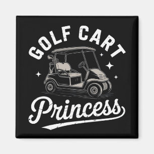 Íman Princesa Engraçada de Carrinho de Golfe Senhoras d