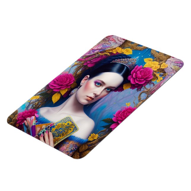 Íman Princesa exibindo sua bolsa (Left Side)