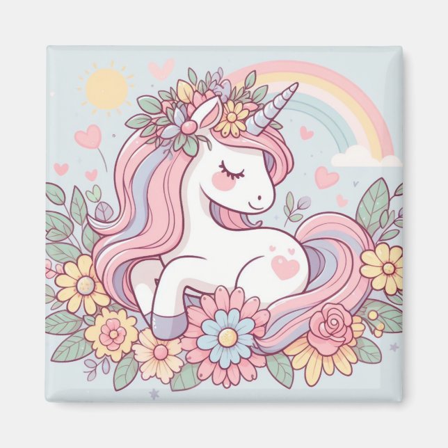 Íman Princesa Flor (Frente)