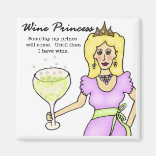 Íman Princesa Ímã do vinho