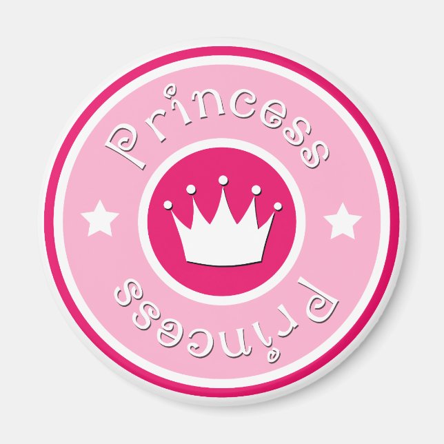 Íman Princesa Logotipo (Frente)