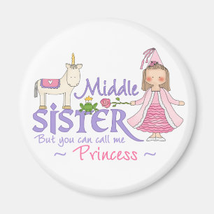 Íman Princesa Médio Irmã do unicórnio