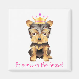 Íman Princesa Presente Ímã do cão de brinquedo do