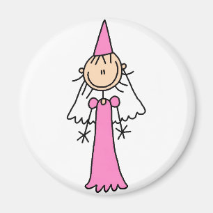 Íman Princesa real Cor-de-rosa Ímã