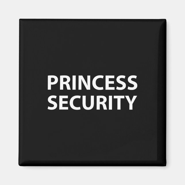 Íman Princesa Security Halloween Costume Men Matchi (Frente)