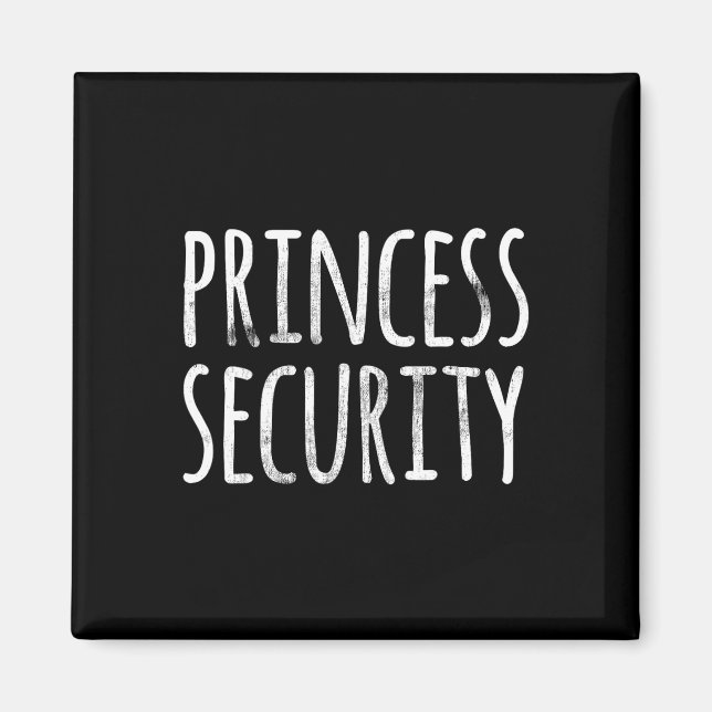 Íman Princesa Security Halloween Costume Men Matchi (Frente)