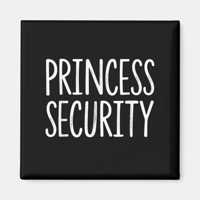 Íman Princesa Security Halloween Costume Men Matchi (Frente)