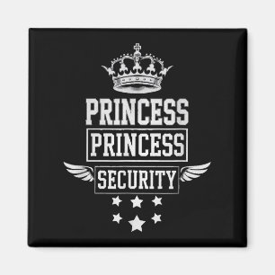 Íman Princesa Segurança - Pai de Aniversário Mamãe Boys