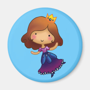 Íman Princesa triguenha pequena