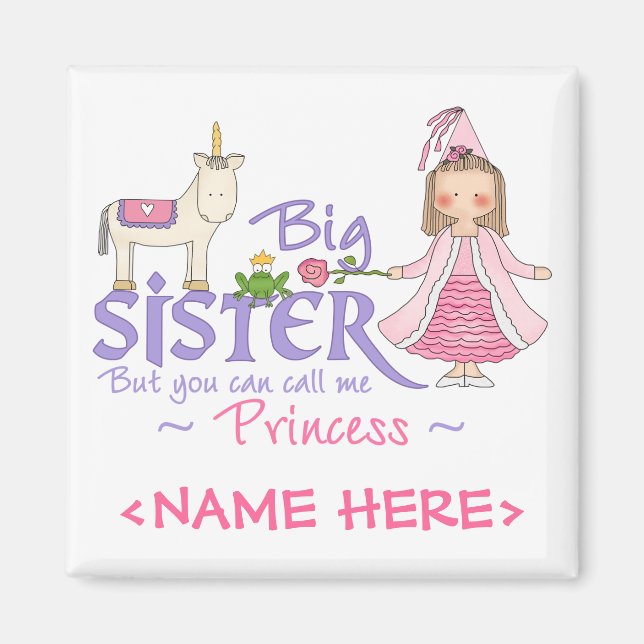 Íman Princesa Unicorn (Frente)