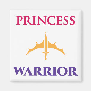 Íman Princesa Warrior Magnet