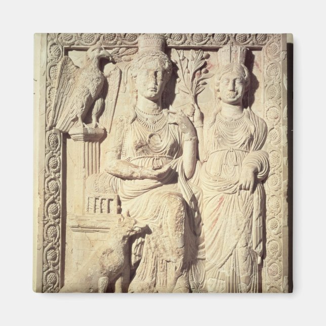 Íman Princesa Zenobia e uma companheira feminina (Frente)