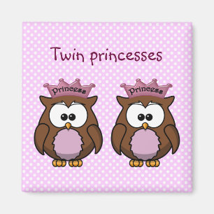 Íman princesas gêmeas da coruja