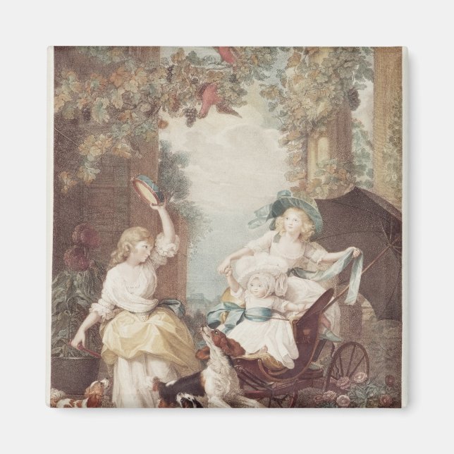 Íman Princesas Mary, Sophia e Amelia (Frente)