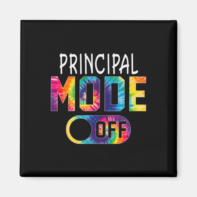 Íman Principal Mode Off Feliz Dia Passado Da Escola Tie (Frente)