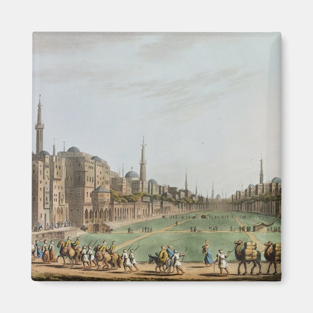 Íman Principal Square em Grand Cairo, com Murad Bey (Frente)