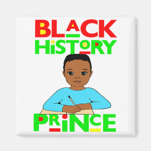 Íman Príncipe da História Negra Menino Melanina Filho B