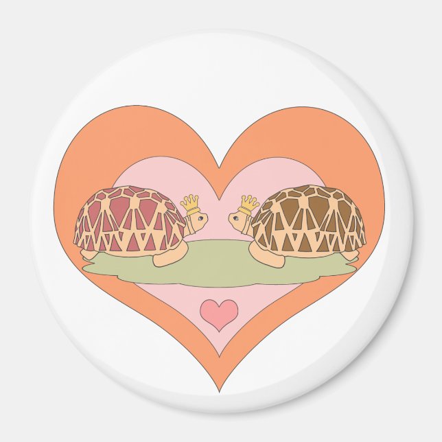 Íman Príncipe e Princesa 2 Magnete (Frente)