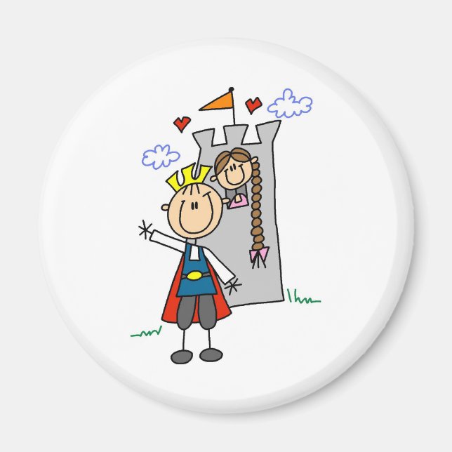 Íman Príncipe Encantado Resgate Magnet Rapunzel (Frente)