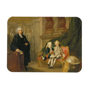 Íman Príncipe George (1738-1820) e príncipe Edward