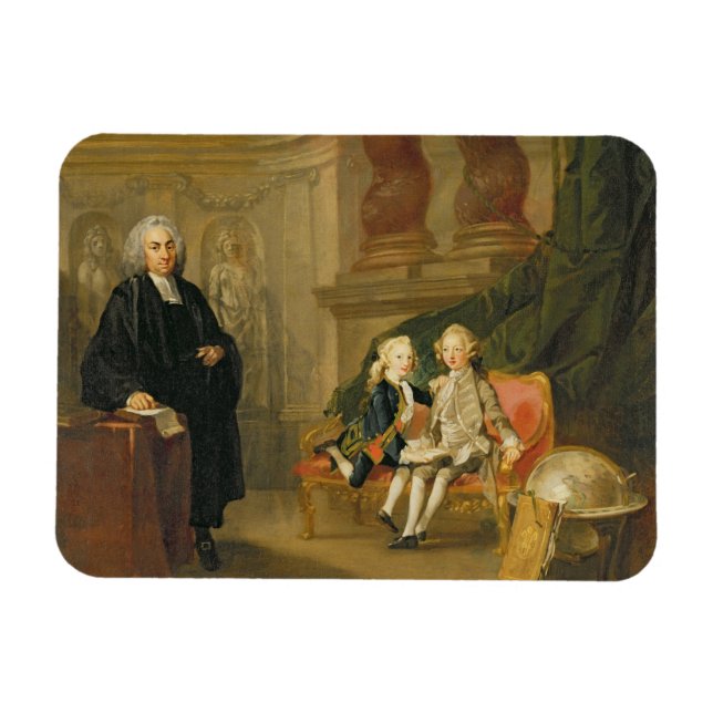 Íman Príncipe George (1738-1820) e Príncipe Edward Augu (Horizontal)