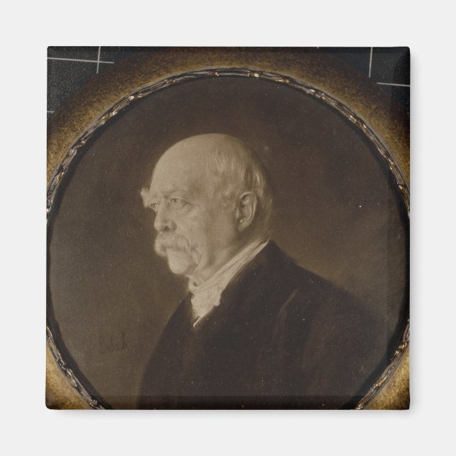 Íman Príncipe Otto de Bismarck (Frente)