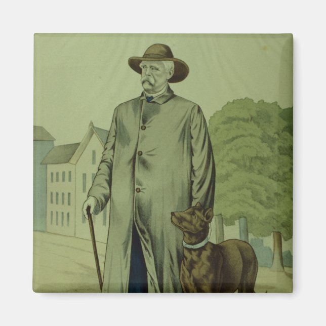 Íman Príncipe Otto von Bismarck em Friedrichsruh (Frente)