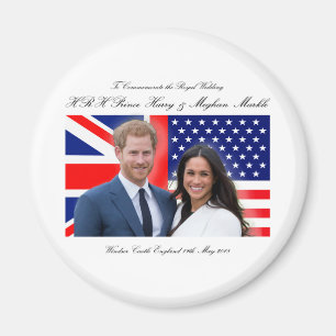 Íman Príncipe real Harry e Meghan Markle do casamento