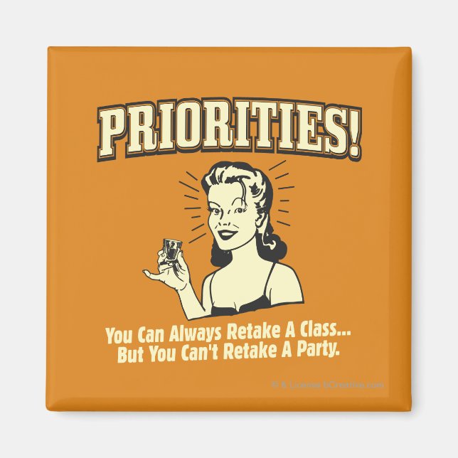 Íman Prioridades: você sempre pode refazer uma classe (Frente)