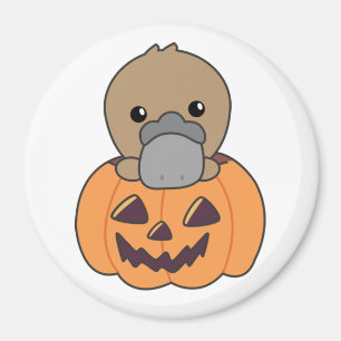 Íman Prípus Em Pumpkin Doce Animais Feliz Dia das Bruxa
