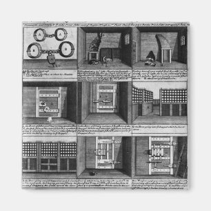 Íman Prisão de Newgate do formulário do escape do