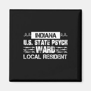 Íman Prisão Estadual de Indiana dos EUA Psych Ward Coun