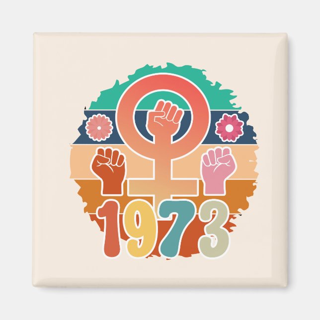 Íman Pro Choice 1973 (Frente)