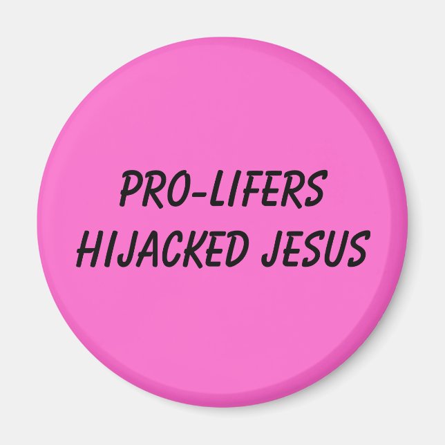 ÍMAN PRO-LIFERS HIJACKED JESUS (Frente)