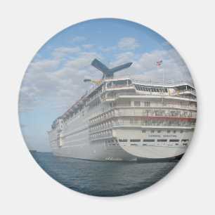 Íman Proa do navio de cruzeiros da sensação do carnav