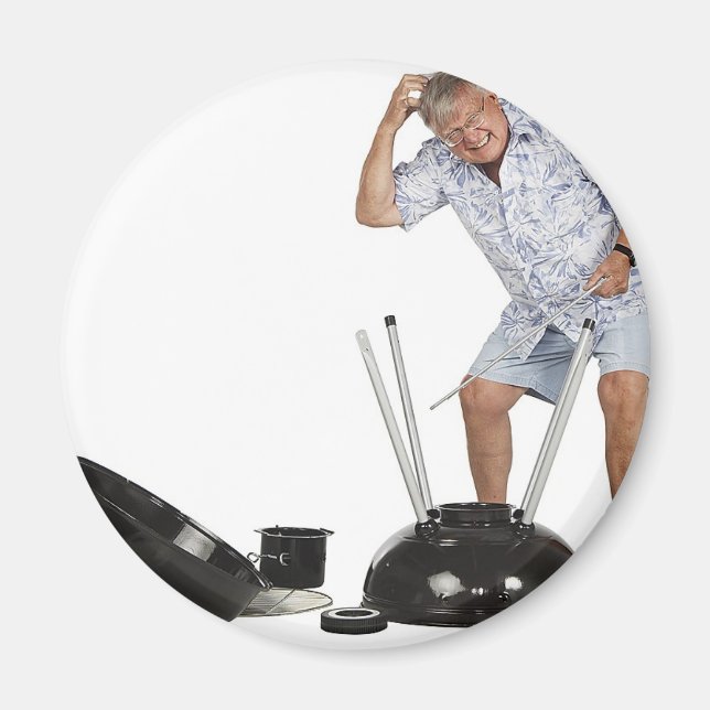 Íman Problema da grelha de gás (Frente)