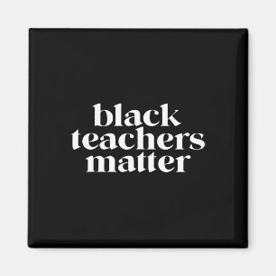 Íman Problema dos Professores Negros Vintage Mês da His