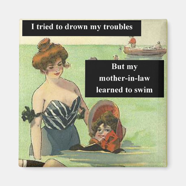 Íman Problemas com a sogra (Frente)