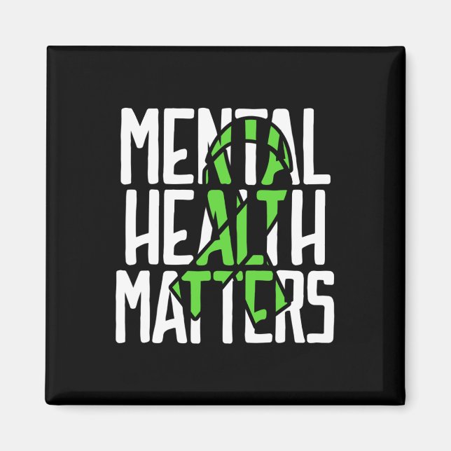 Íman Problemas de Saúde Combatem o Estigma Saúde Mental (Frente)