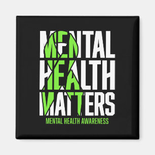 Íman Problemas de saúde Green Ribon Mental Health Aware