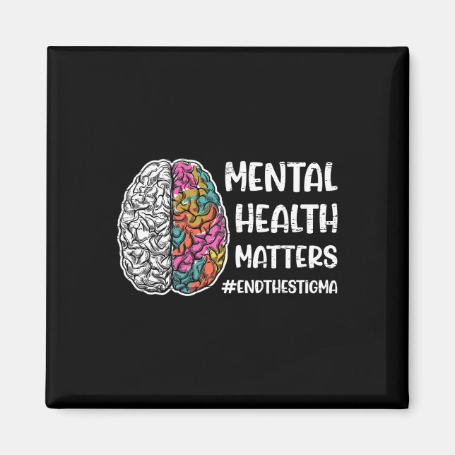 Íman Problemas de Saúde Mental Mental  (Frente)